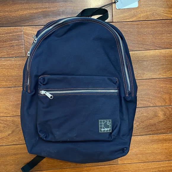 NWT Carhartt WIP Stratford Backpack - Navy - Picture 4 of 6